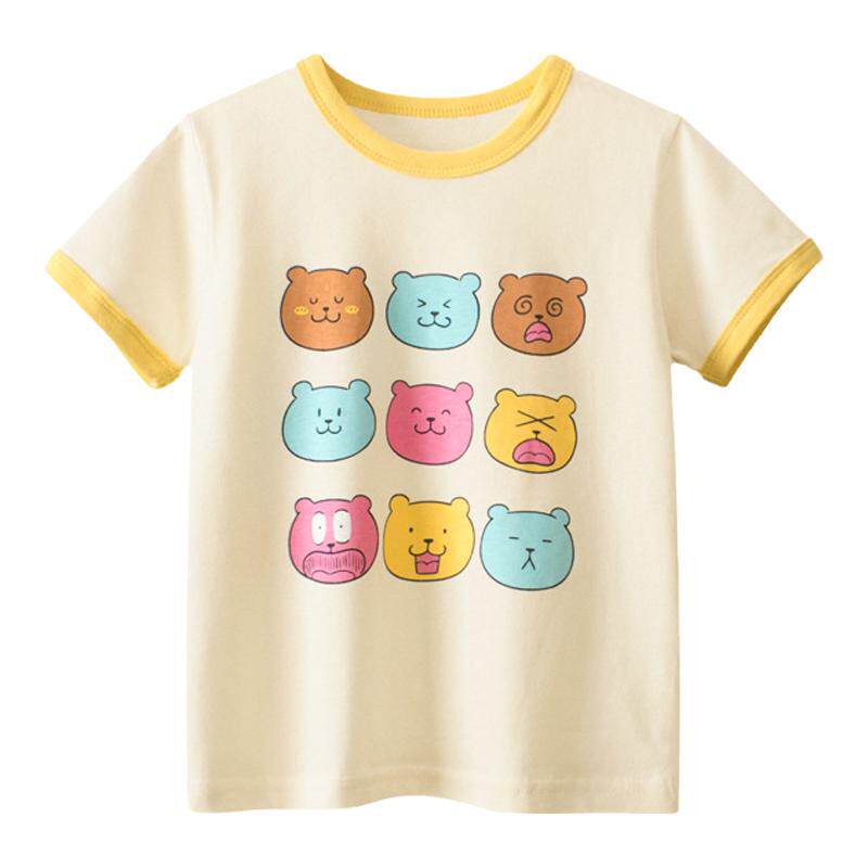 27home品牌纯棉短袖T恤可爱女童