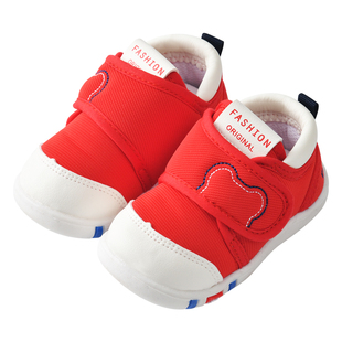 学步鞋女宝宝0一1-3岁婴幼儿男童春秋季软底防滑透气不掉宝宝鞋子
