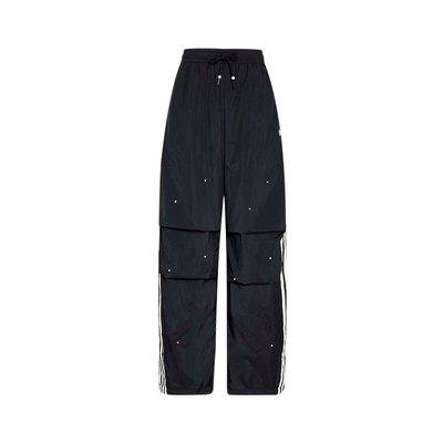 宋雨琦同款阿迪达斯三叶草珠饰点缀宽松阔腿女运动梭织长裤KS2865