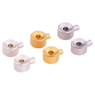 925纯银高压锅定位珠收尾扣diy固定钢丝夹扣珍珠手链项链扣头配件