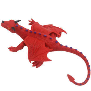 硅胶仿真解压动物海洋玩具夜光章鱼鱿鱼模型蜥蜴壁虎鳗鱼恐龙儿童