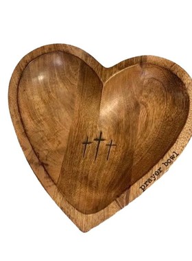 欧式手作心形托盘收纳焚香消磁