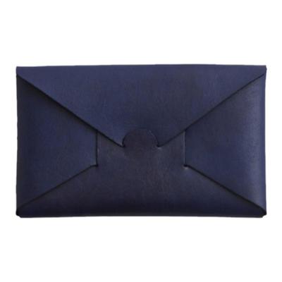 现货蓝染系列长款牛皮钱包IN