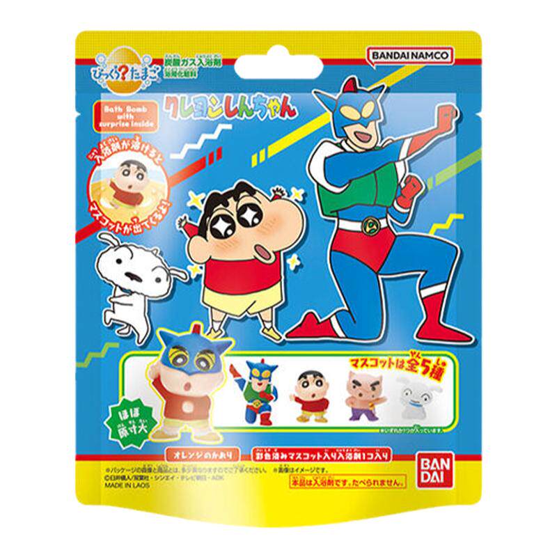 万代蜡笔小新玩偶泡澡球