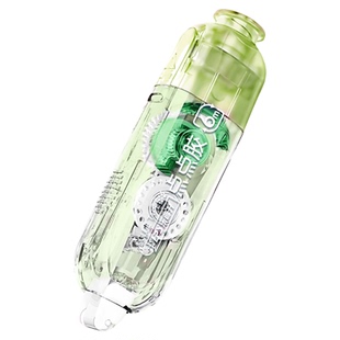 乐普升按动点点胶双面胶可替换芯笔式点状双面胶修正带式学生用双面胶高粘度胶带手帐专用点状胶手帐胶带透明