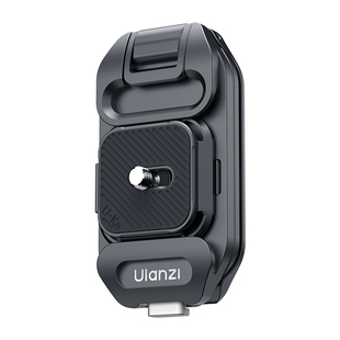 Ulanzi优篮子 Uka07背包快挂套件F38快装套件微单反相机通用肩带快拆系统板便携式摄影肩挂金属拓展配件