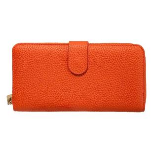 双层大容量真皮手包女气质2025新款纯牛皮二合一钱包证件包放手机