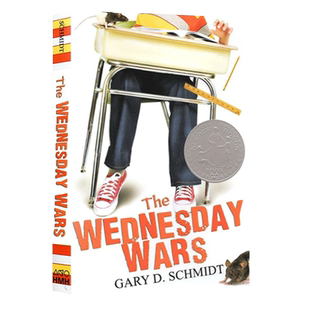 星期三的战争 英文原版  The Wednesday Wars 纽伯瑞银奖 儿童文学小说 英文版 Gary D. Schmidt 进口原版英语书籍