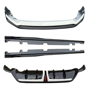 适用于21款四代新飞度改装YOFER款GR9小包围带灯烤漆前唇侧裙后唇