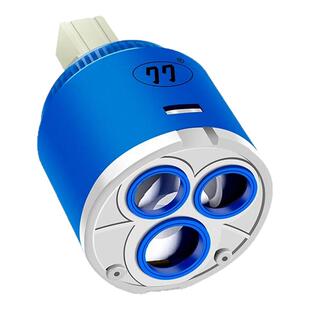 台湾久久进口陶瓷阀芯厨房冷热水龙头阀芯混水开关调节阀芯配件用