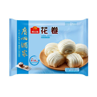 利口福儿童营养早餐原味馒头花卷