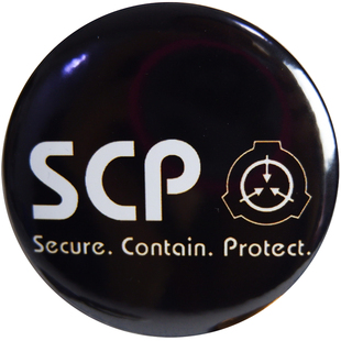 SCP基金会标志胸章 SCP周边书包徽章挂饰 控制收容保护