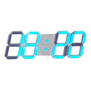 尚佑美 RGB彩色数字时钟遥控操作插电使用