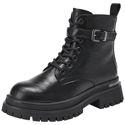 热风2025年冬季新款女时尚休闲靴