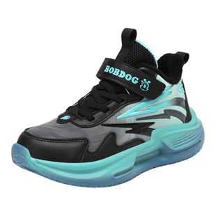 巴布豆童鞋男童棉鞋2025冬季新款中大童加绒保暖儿童运动鞋跑步鞋