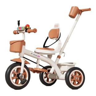 新款儿童三轮车脚踏车1-3-2-6岁宝宝手推车自行车小孩车子童车