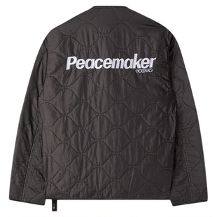 PEACEMAKER OAMC® 25春夏 军事风M65内胆绗缝无领刺绣夹克外套