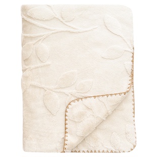 目野「金絮秋光」法式毛绒毯毛毯高级轻奢感加厚盖毯沙发搭毯家用