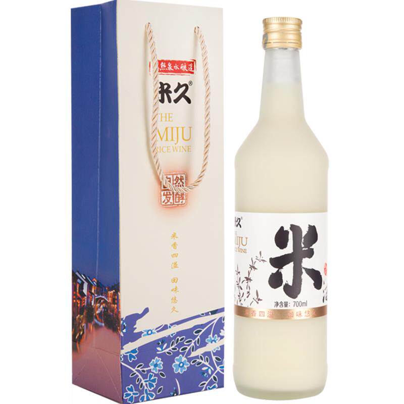 苏州特产桂花糯米酒700ml醪糟