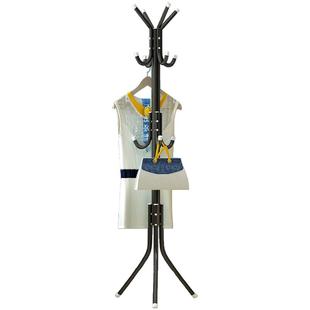 简易衣帽架卧室落地挂衣架家用经济型衣服架子包架创意单杆式衣架