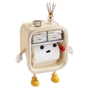 卫生间厕纸盒免打孔壁挂厕所浴室防水纸巾盒抽纸卷纸卫生纸置物架