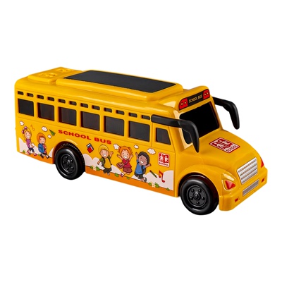 儿童校车玩具仿真巴士公交车模型