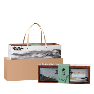 万里河山 | 非遗茉莉花茶·光明建盏「非遗茶高端商务礼盒」