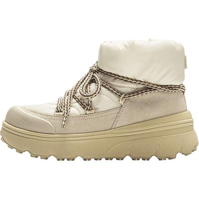 李宁蜜糖BOOT女高帮加绒休闲鞋