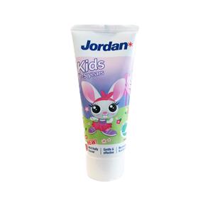 挪威jordan乔丹儿童牙膏防蛀防龋婴幼草莓牙刷0-5岁6-12岁专用