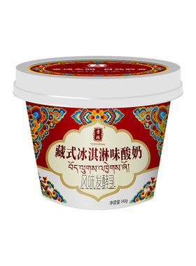 雪顿酸奶140g12杯早餐风味发酵乳