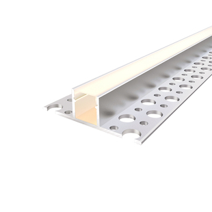 LED线型灯双眼皮批灰预埋客厅线性灯暗装线型灯线槽吊顶线条灯带