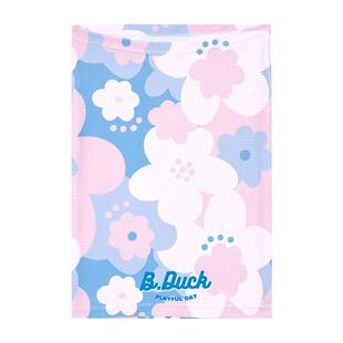 B.Duck儿童防护面罩防紫外线透气冰丝凉感护颈女童户外骑行围脖
