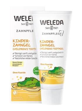 维蕾德weleda金盏花婴幼儿牙膏