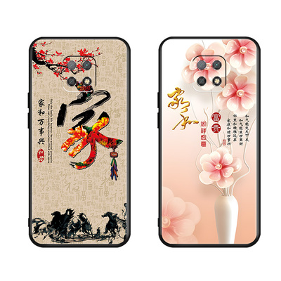 luckrider适用于红米10x个性5g彩绘手机壳m2004j7ac新款创意redmi10x全包边防摔radmi10x软壳时尚网红保护套