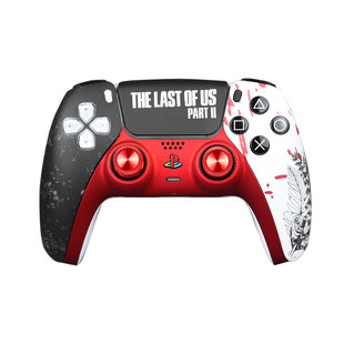 PS5游戏手柄原装定制美末主题替换壳霍尔摇杆DS5无线控制器二手改