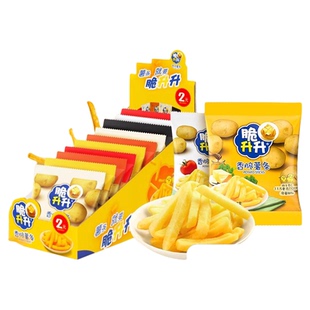 脆升升香脆薯条蜂蜜黄油味薯条大分量20g*100包小吃零食礼包