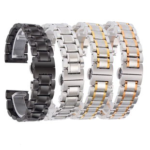 适配飞亚达手表钢带原装表带男女士四叶草/摄影师系列精钢钢链20