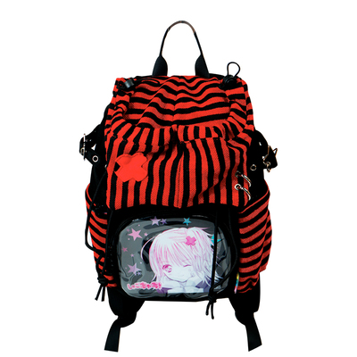 守护甜心正版授权LOLA DESIGN轻亚风双肩包 漫展吧唧晒娃学生背包