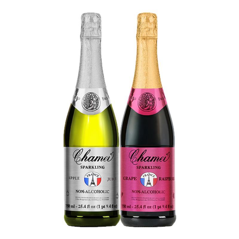 欢乐铁塔法国无醇起泡酒750ml*2