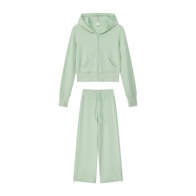 UNRETRO首发套装卫衣女+休闲裤