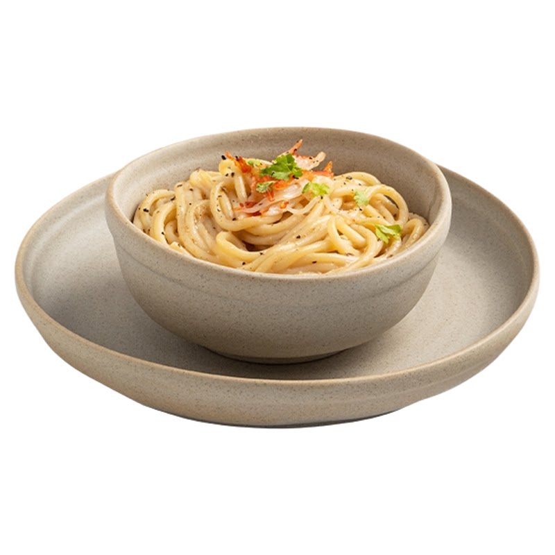 饭店陶瓷摆盘复古无釉一人食餐具碗