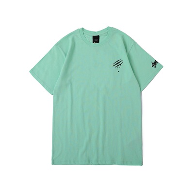 suamoment小爪子抓痕基础短袖t恤