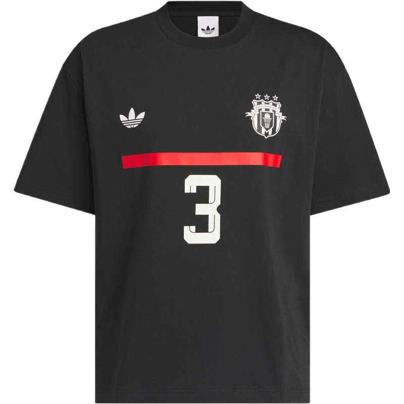 adidas阿迪达斯三叶草男子篮球风休闲运动短袖T恤JZ1146