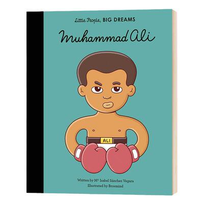 英文little people big dreams muhammad ali 小男孩大梦想拳王阿里精装绘本名人传记儿童英语读物书籍启蒙绘本童书 原版英语书籍