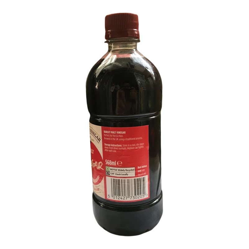 Malt Vinegar英国进口麦芽醋沙拉西餐酿造食醋凉拌菜调料调味品
