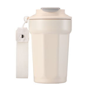 不锈钢咖啡杯便携外带杯子八角保温杯刻字伴手礼水杯定制印logo