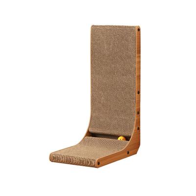 福丸L型猫抓板立式耐磨不易掉屑猫窝一体耐抓瓦楞纸猫爪板猫玩具