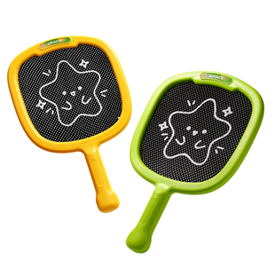 儿童弹弹球静音球拍弹力网球宝宝室内运动器材羽毛球户外训练玩具