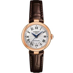 Tissot天梭小美人系列刘亦菲同款机械皮带女表手表