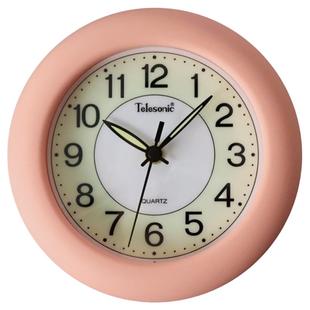 天王星浴室厨房防水防潮防尘防油烟挂钟时尚简约静音桌面创意时钟